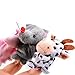 ThinkMax 16 Pack Soft Plush Finger Puppets Set - MANSA 10 Animals + 6 People Family Members Velvet Cute Toys for Children, Story Time, Shows, Playtime, Schools (16pcs)