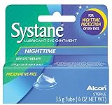 Systane Nighttime Lubricant Eye Ointment-0.123 oz, 3.5g (Pack of 3)