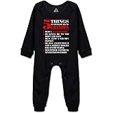 DOQOSESHY 5 Things You Should Know About My Grandpa Funny Baby Bodysuit Toddler Outfits