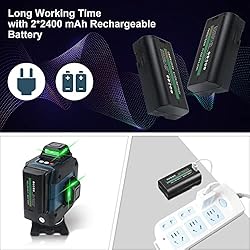 Vashly 16 Line Laser Level Self Leveling 4 x
