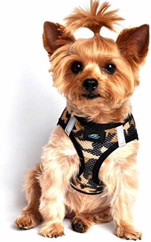 Ultra Choke Free Step in Reflective Dog Harness American River Brown CAMO