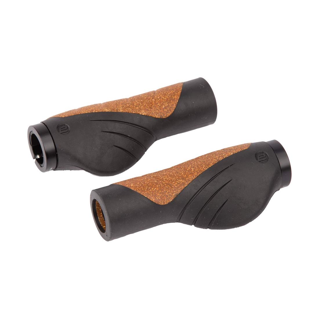 Humpert Unisex - Adult Grips 2158401510 MTB ATB Grips, Grey, One Size