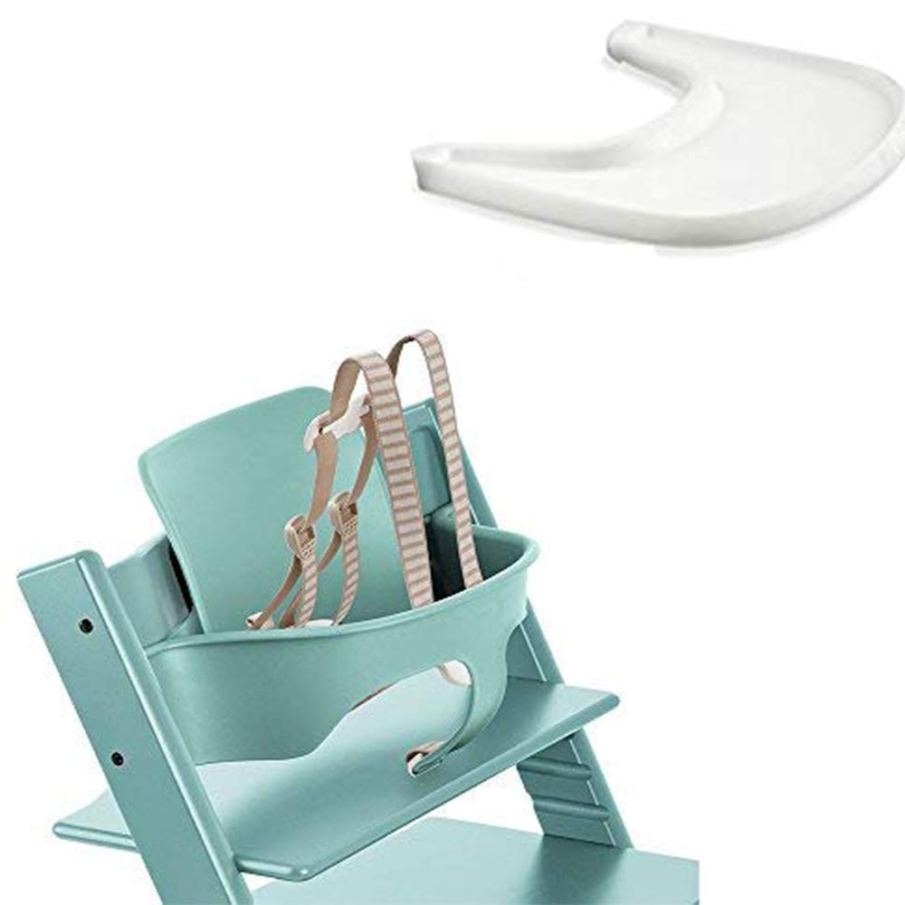 tripp trapp aqua blue baby set