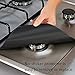 ANPHSIN 10 Pack Reusable Gas Range Protector - 0.2mm Non-stick Stovetop Burner Liners Cuttable in Size10.6
