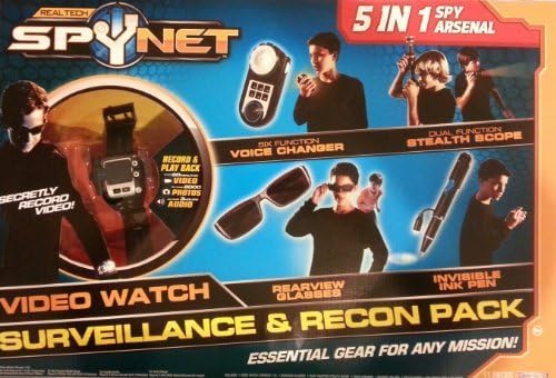 Spy Net 5 in 1 Surveillance & Recon Pack by SpyNet