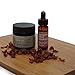 Natural Face Skincare Gift Set, Fragrance Free Power Cleanse Mask, Scrub and Cleanser with Activated Charcoal, Lightweight Daily Face Serum Oil, Antioxidant Moisturizer. Travel Size Vegan Paraben Free
