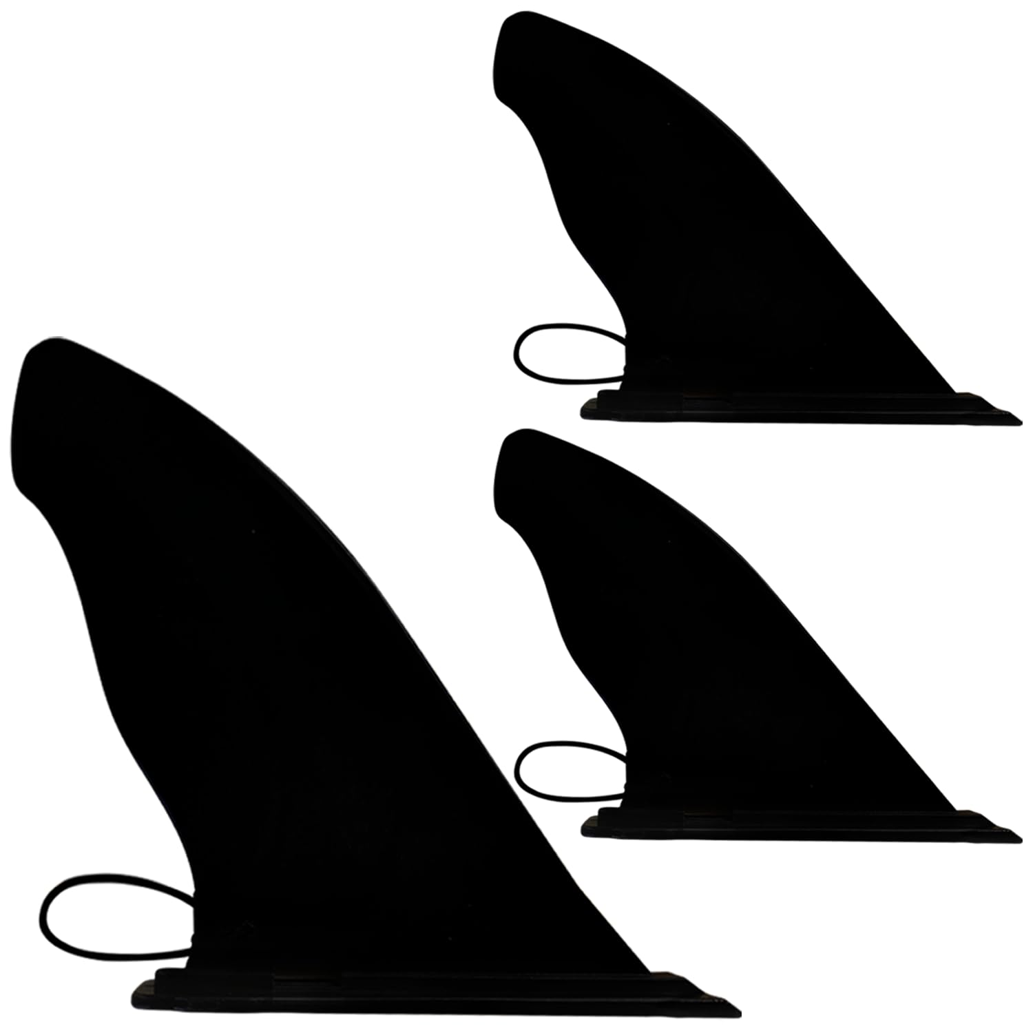 Photo 1 of niphean Paddle Board Fin 4"/9"/15" Replacement-Easy Slide-in, StabilTrac Fin Replacement for Stand-up Paddle Boards, SUP Fin for Inflatable Paddle Boards