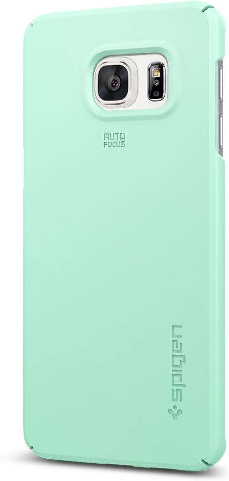 Spigen Thin Fit Galaxy S6 Edge Plus Case with Premium Matte Finish Coating and QNMP Compatible for Galaxy S6 Edge Plus 2015 - Mint