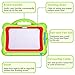Magnetic Drawing Board, Geekper Green Erasable Colorful Magna Doodle Drawing Board Toys for Kids Writing Sketching Pad, with 5 Shape Stamps
