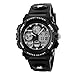 LIGE Electronic Led Display Analog Digital Sport Watch Black