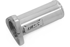 HPS Performance Polish Turbo Resonator Compatible for 2016-2017 Lexus IS200t NX200t GS200t RC200t 2018-2024 IS300 RC300 2018-2019 GS300 2018-2021 NX300 2.0L Turbo, 17-131P