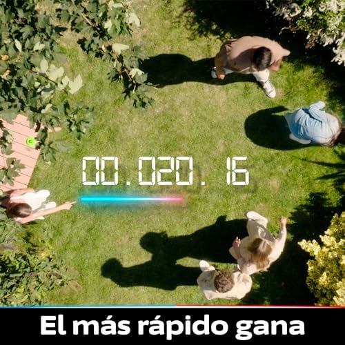 Hyper Dash - Jogo de Velocidade e Agilidade para 1 a 10 jogadores, inclui 3 modos, sinais coloridos e rotas personalizáveis, para uso interior e exterior, (HYP01000)