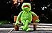 Alpha Products Kermit The Frog Doll - Medium Size (16 inch Length) Soft Plush Stuffed Doll - Green (Emerald) Color - from