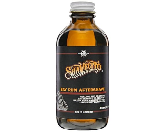 Amazon Com Suavecito Bay Rum Aftershave 4 Oz Beauty