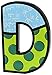 Gift Craft Romero Britto Polyresin Table Topper, Letter D