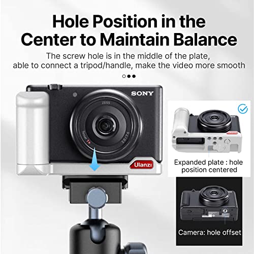 UURig R105 Mount Plate for Sony ZV1F Vlog Camera Vlogging