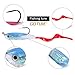 Goture Soft Lead Fish Set Kit Lots, Best Choice for Fishing Lures Baits Tackle Set for Freshwater Trout Bass Salmon-Include Vivid Spinner Baits, Crankbaits Lures