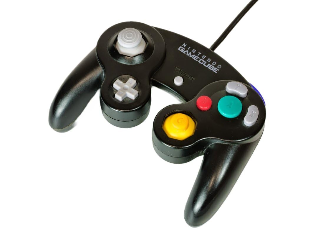 Nintendo GameCube Controller (Black) (Renewed)