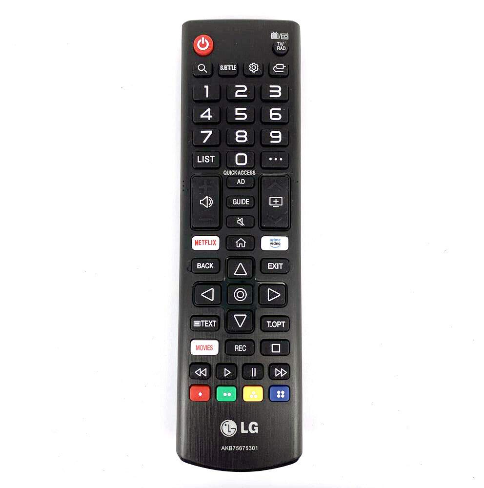 LG AKB75675301 Genuine Remote Control for 2018 2019 Smart LED TVs