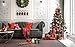Red Tinsel Strands Metallic Icicle Streamers Pack of 2000 for Holiday Christmas Tree Mermaid Unicorn Birthday Wedding Anniversary Hanging Party Decorations