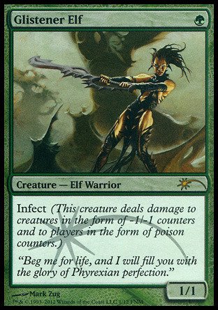 Magic: the Gathering - Glistener Elf (1) - FNM Promos - Foil