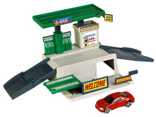 MotorMax Dyna City Playset - Gas Station
