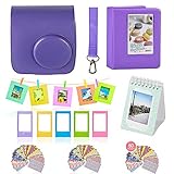 Polaroid Accessories. Polaroid Camera PIC-300 Instant Film Bundle, 9 PC Kit Includes: Polaroid Case + Strap + Photo Album + Standing Album + Wall Hanging Frames + 60 Stickers + 5 Frames, Gift Set.