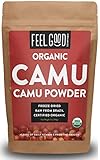 Organic Camu Camu Powder - 7oz Resealable Bag - 100% Raw From Brazil - by Feel Good Organics