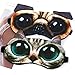 Onshine 3D Cat Dog Sleeping Mask 4 Pack Cute Animal Cartoon Sleep Mask Soft Plush Blindfold Travel Nap Night Eye Cover Sleep Mask Eye Mask for Girls Kids