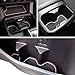 Custom Fit Cup, Door Center Console Liner Accessories for Toyota Tacoma 2019 2018 2017 2016 19PC Set (Double Cab, White Trim)