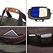 S-ZONE Vintage Canvas Geniune Leather Travel Tote Duffel Weekend Bag Shoes Pouch
