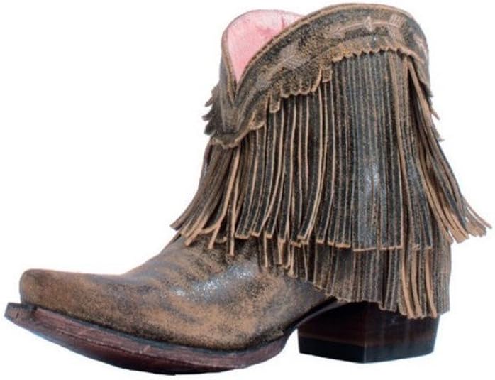 fringed cowboy boots uk