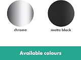Hansgrohe Vernis Blend Basin Tap 100 matt black with pop-up waste view 5