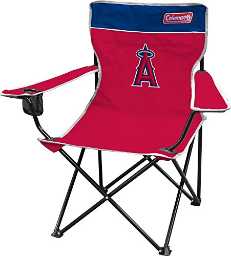 MLB Los Angeles Angels Broadband Quad Chair, Large, Red