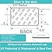 Video Surveillance Sign Glow - No Trespassing Signs - Home & Business Security Stickers Self-Adhesive Decal - Security Alert 0.40 Aluminum - 3 Pack