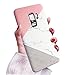 Jwest Galaxy S9 Case, Marble Design Pink Geometric Anti-Scratch &Fingerprint Shock Proof Thin Non Slip Matte Back Grip Slim Fit Shell Hard Protective Cover for S9