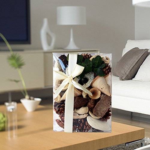 image for Qingbei Rina Gifts,Clean White Rose Unscented Potpourri Bag,including 