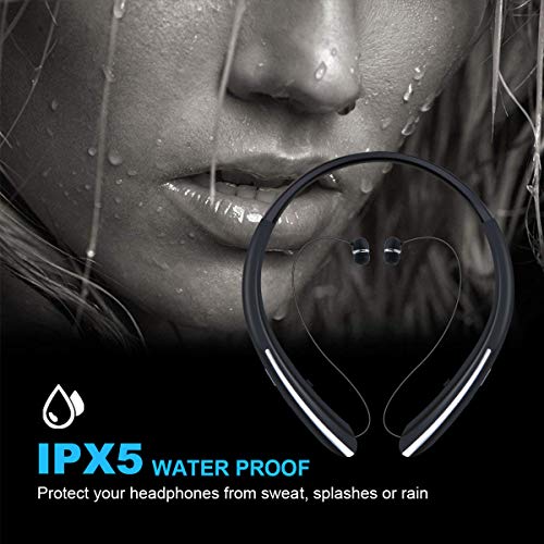 4 Bluetooth+Retractable+Headphones+Wireless+Earphones