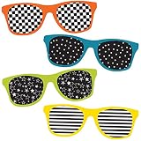 Carson Dellosa - School Pop Sunglasses Mini Colorful Cut-Outs, Classroom Décor, 33 Pieces