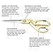Fabric Scissors 9.5 inch Sewing Scissors + Thread Snips, AKUNSZ Tailor Scissors Stainless Steel Gold Sewing Scissors for Fabric, Leather and Paper (Right-Handed)