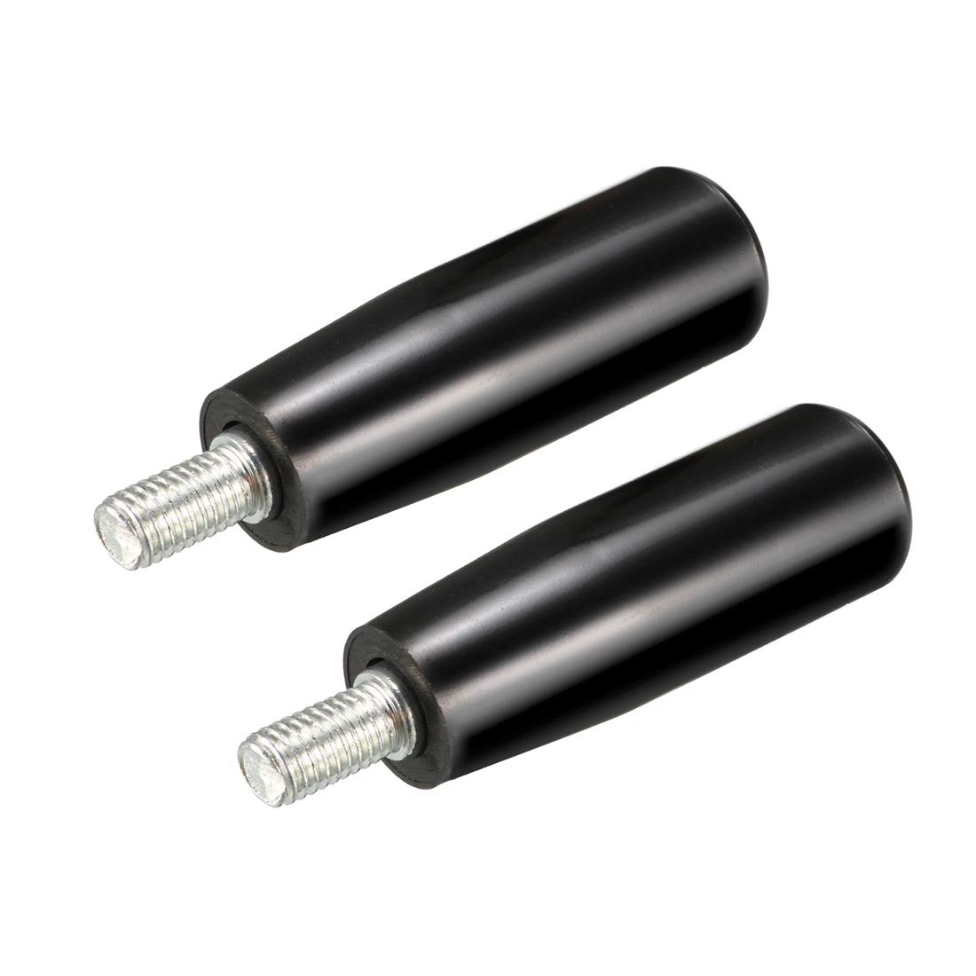 sourcing map 2Pcs Revolving Handwheel Machine Handle M8 Male Threaded Stem for Milling Machinery