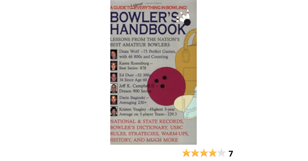 Bowler S Handbook A Guide To Almost Everything In Bowling Ron Mcintosh 9781427604965 Amazon Com Books