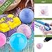 Caydo 15 Set 3 Size DIY ABS Plastic Bath Bomb Mold with 30 Pieces Shrink Warp Bags for Crafting Your Own Fizzies