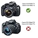 Kapaxen ACK-E10 AC Power Adapter Kit for Canon EOS Rebel T3, T5, T6, T7, T100, Kiss X50, Kiss X70, EOS 1100D, 1200D, 1300D, 2000D, 4000D Digital Cameras