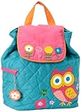 Stephen Joseph Girls 2-6X Quilted Backpack, Teal Owl, One Size, Online Clothing Store