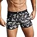 Taddlee Men's Swimwear Swim Briefs Boxer Swimsuits Male Surf Short Shorts Trunks, Black, M fit waist 34-36 inch