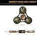 Zip Spinners-Fidget Spinner Iron Man Toy with Ultra Speed Deep Groove Bearings- Autism Toys Best Boredom Reducer Fidget Toy Hand Spinner for Kids & Adults (Iron Man)