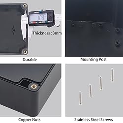 YETLEBOX Watertight Junction Box, IP67 Waterproof