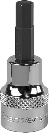 Sealey 6mm 3/8 Drive Hex Socket Bit SBH009