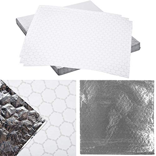 MM Foodservice Insulated Cushion Foil Wrap, Insulated Foil Sandwich Wrap, Pre Cut Honeycomb Insulated Wrap Sheets. (300)